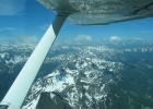 Mit der Cessna ber den Alpen